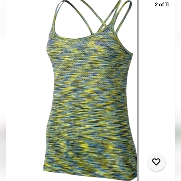 Nike Green Workout Tank Top Women's XS - Picture 1 of 5